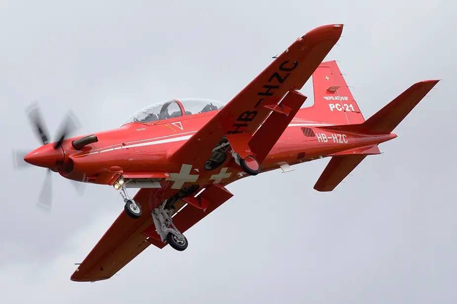 Spanish Air Force selects PC 21 trainer aircraft
