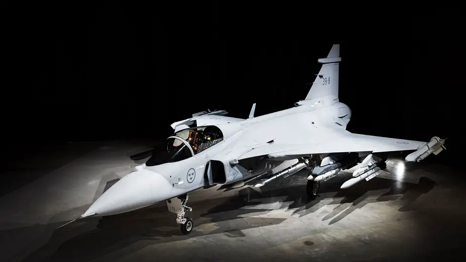 Gripen E aircraft in flight by the end of 2019