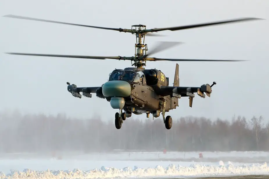 Russia to buy 114 upgraded Ka 52M attack helicopter