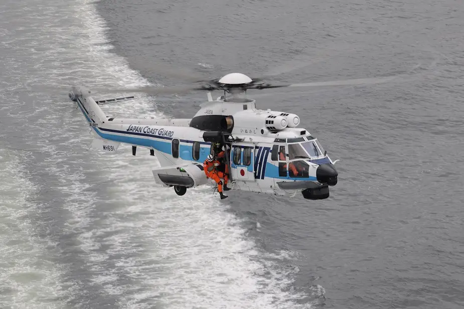 Japan Coast Guard orders two more H225 helicopters