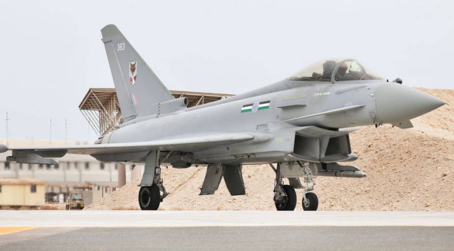 RAF and Qatari pilots operate for first time as Joint Squadron in Qatar 1