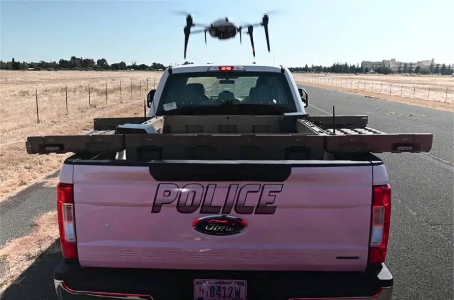 S Air Force launches first automated drone based perimeter security system 925 001