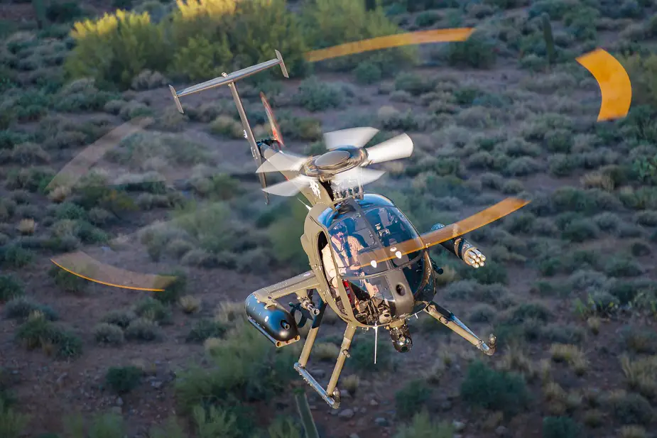 MD Helicopters unveils latest version of MD 530G Little Bird