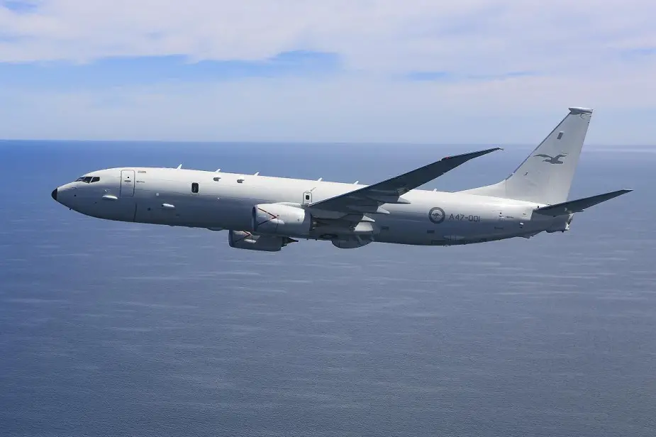 Boeing awarded support contract for Australian P 8A Poseidons