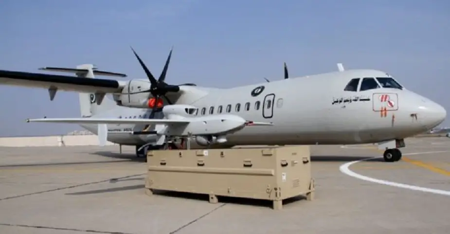 Pakistan Navy inducts ATR 72 MPA and LUNA NG UAV