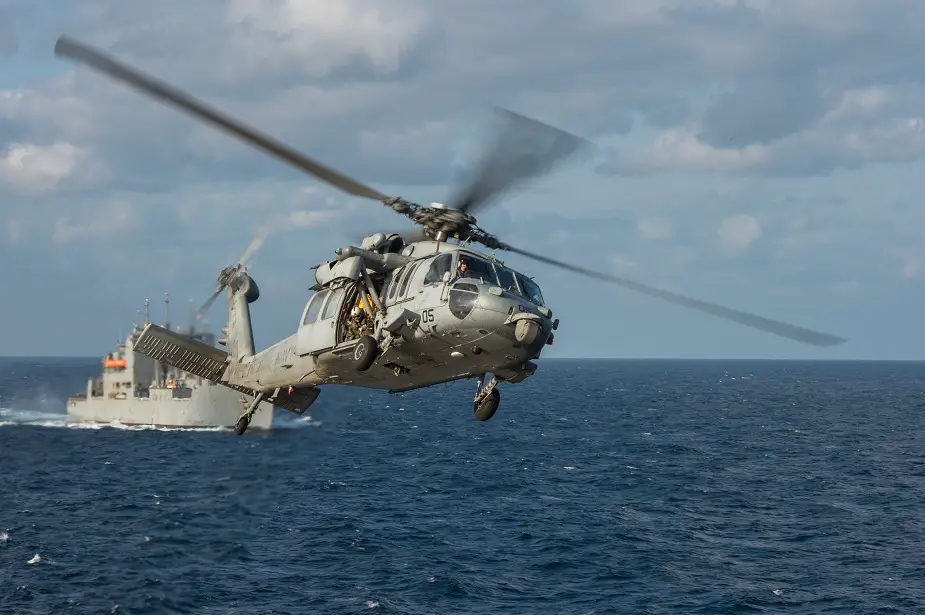 Telephonics conducts flight test of its MOSAIC AESA Radar System on US Navy MH 60S Seahawk multi mission helicopter 02