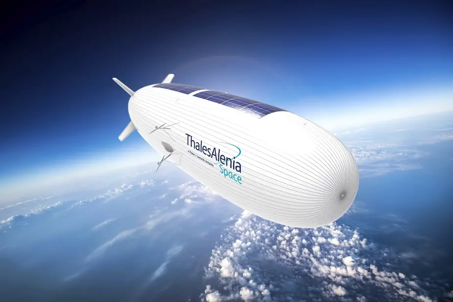 Thales Alenia Space and Thales sign concept study contract with French defense procurement agency for a Stratobus type platform
