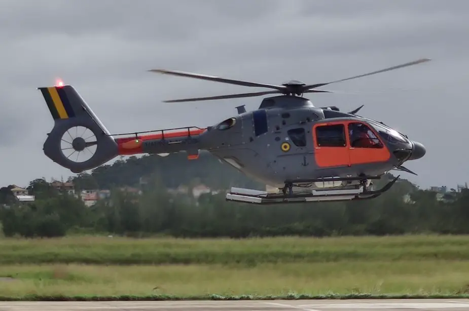 Brazilian Navy receives its second H135 from helicopter manufacturer Airbus 925 002