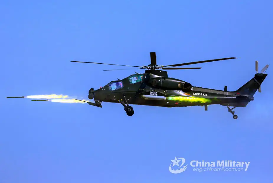 China test fires helicopter based air to ground missile 925 001