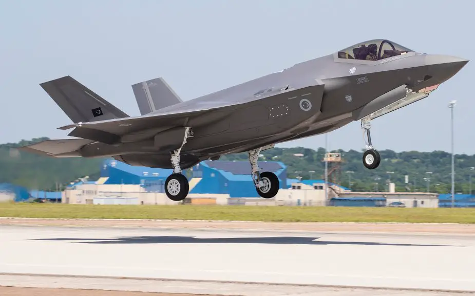 U.S. Air Force to receive the eight F 35A stealth fighters made for Turkish Air Force