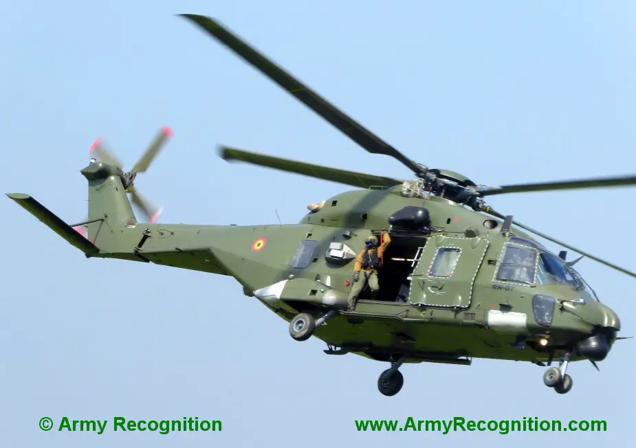 Belgian army reduces flight plan for NH 90 TTH helicopters and withdraws B Hunter drones 1