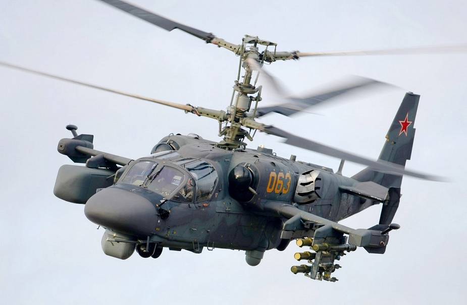 Russian Ka 52M attack helicopter with new long range cruise missile to complete trials in 2022 925 001