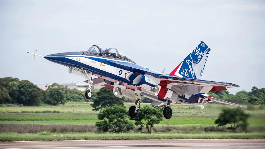 Taiwan T 5 Brave Eagle trainer conducts first flight
