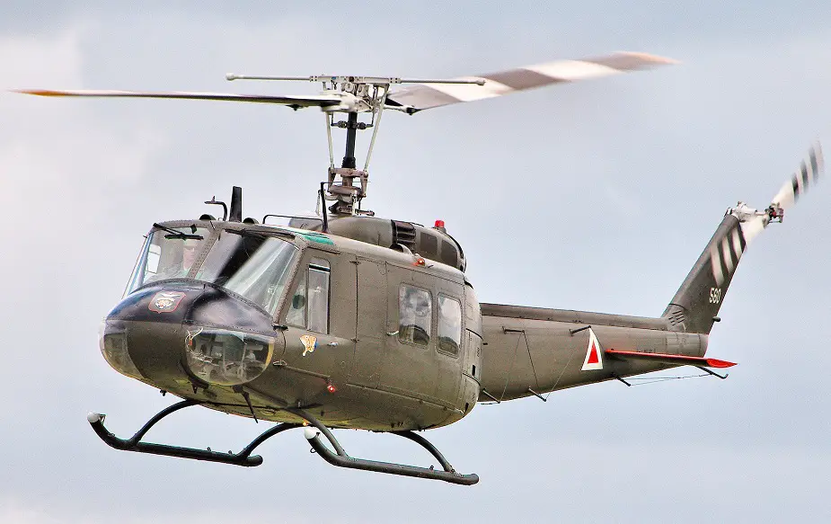 Eswatini receives two Bell UH 1H offered by Taiwan