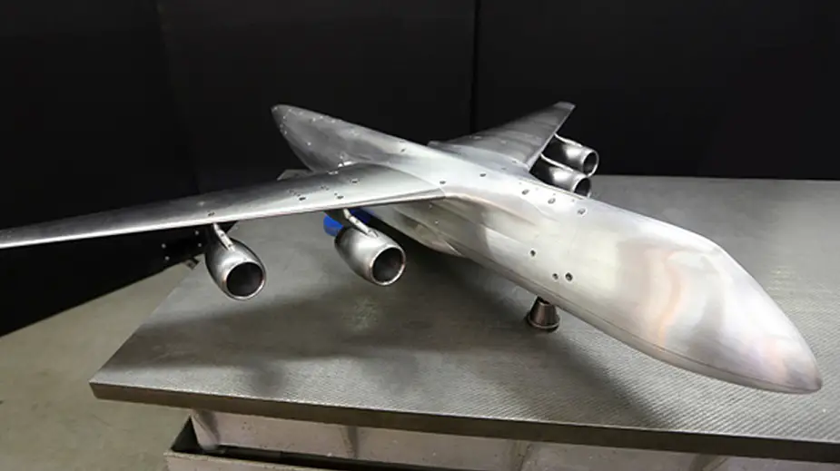 TsAGI tests Slon aircraft model