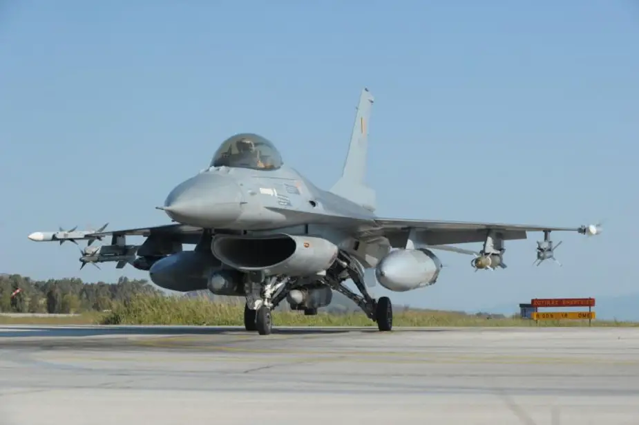 Belgian F 16s take over from the Netherlands for airspace surveillance