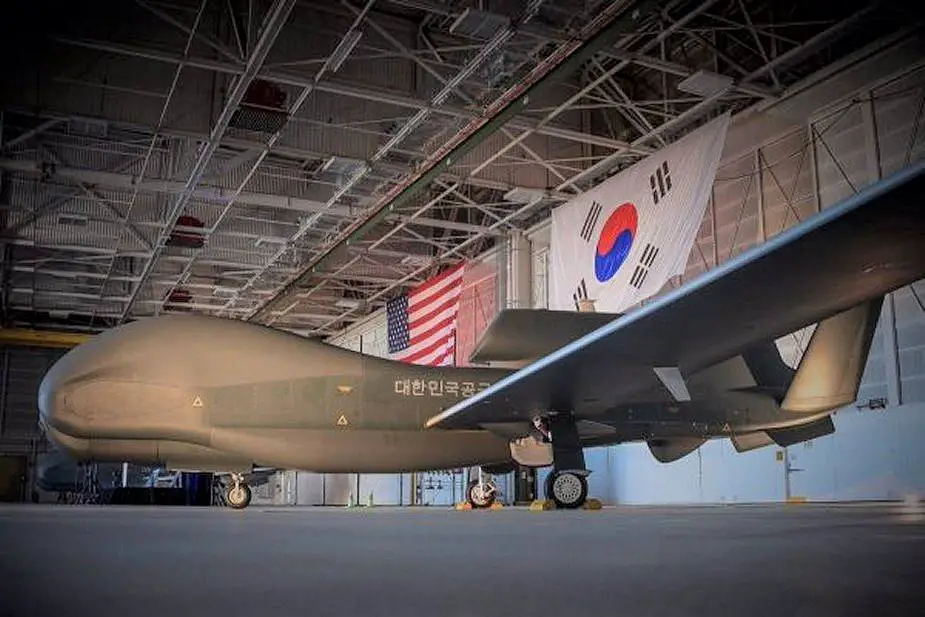 Contract for Northrop Grumman to support Global Hawk unmanned aircraft of South Korea 925 001