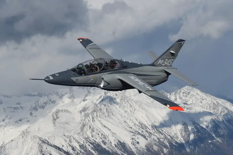 Leonardo M 345 jet trainer certified and ready for the global market