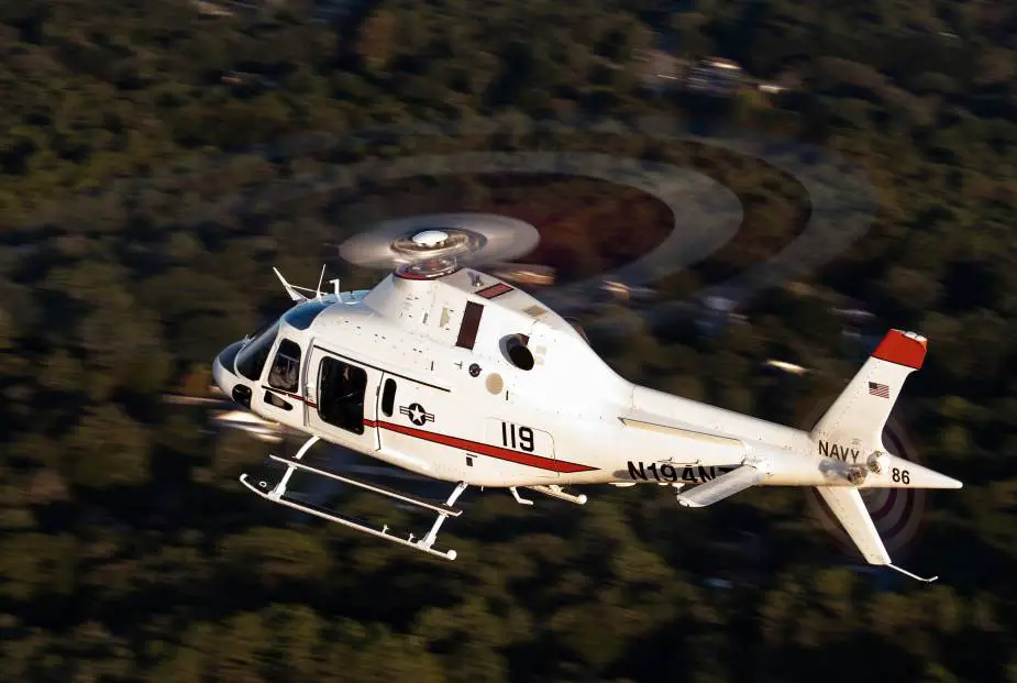 AgustaWestland Philadelphia to supply TH 73A Advanced Helicopter Training Systems to U.S Navy