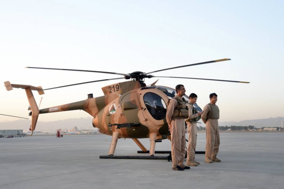 MD Helicopters awarded contract for Afghan Air Force MD 530F helicopters 1