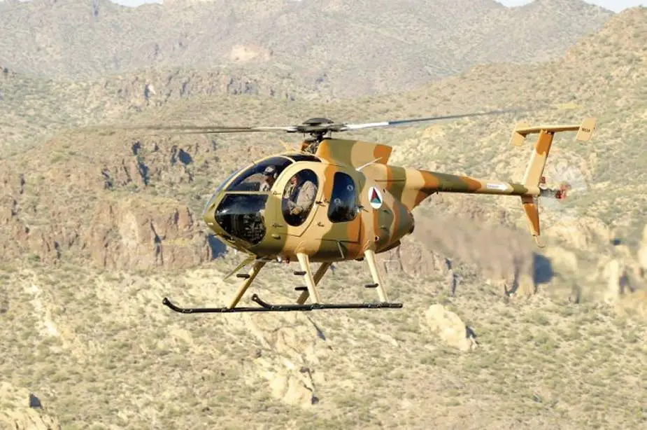 MD Helicopters awarded contract for Afghan Air Force MD 530F helicopters 2