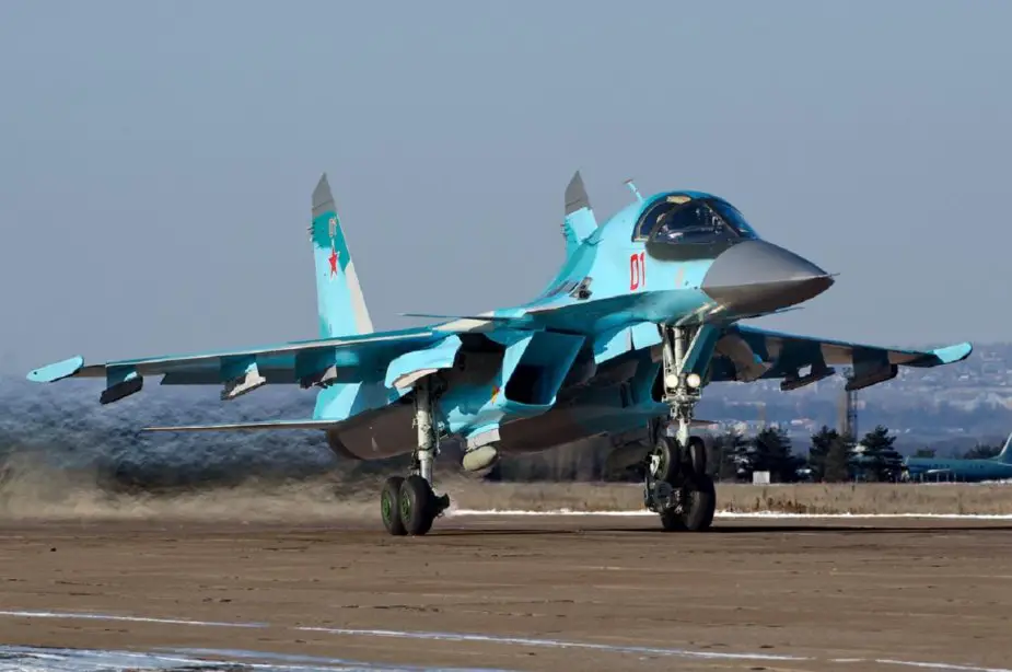 Su 34 bombers to redeploy at reconstructed Voronezh base