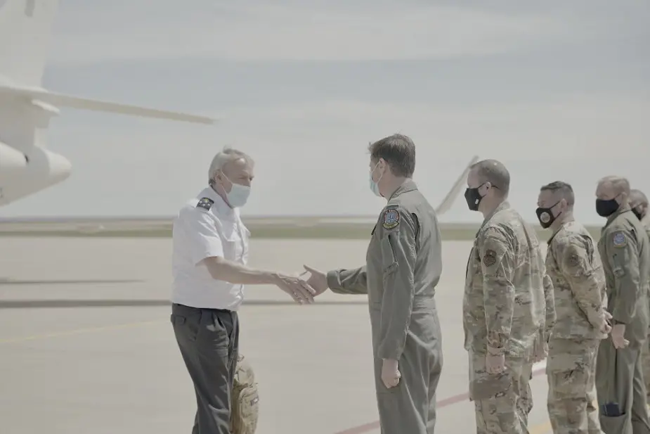 Belgian Chief of Defense visits 80th Flying Training Wing at Sheppard Air Force Base 01