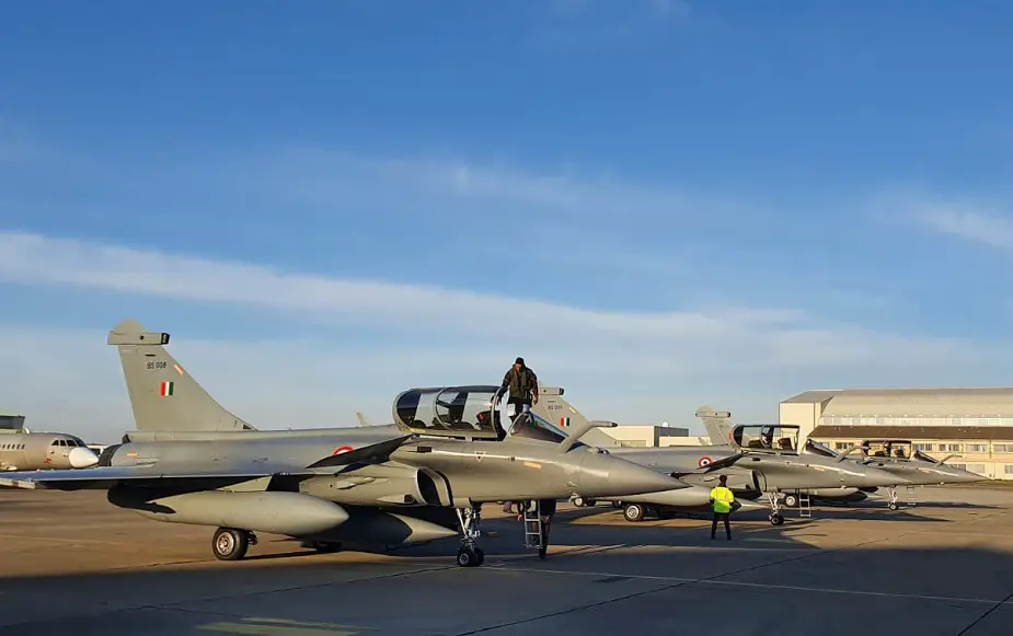 Indian Air Force receives its fourth batch of Rafale fighter jets