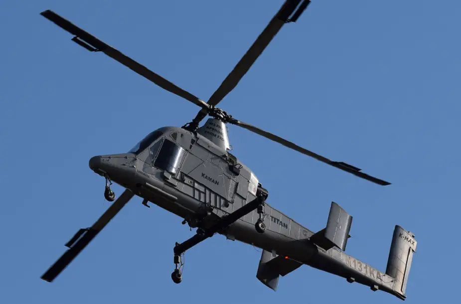 Kaman announces first flight of unmanned K MAX TITAN helicopter