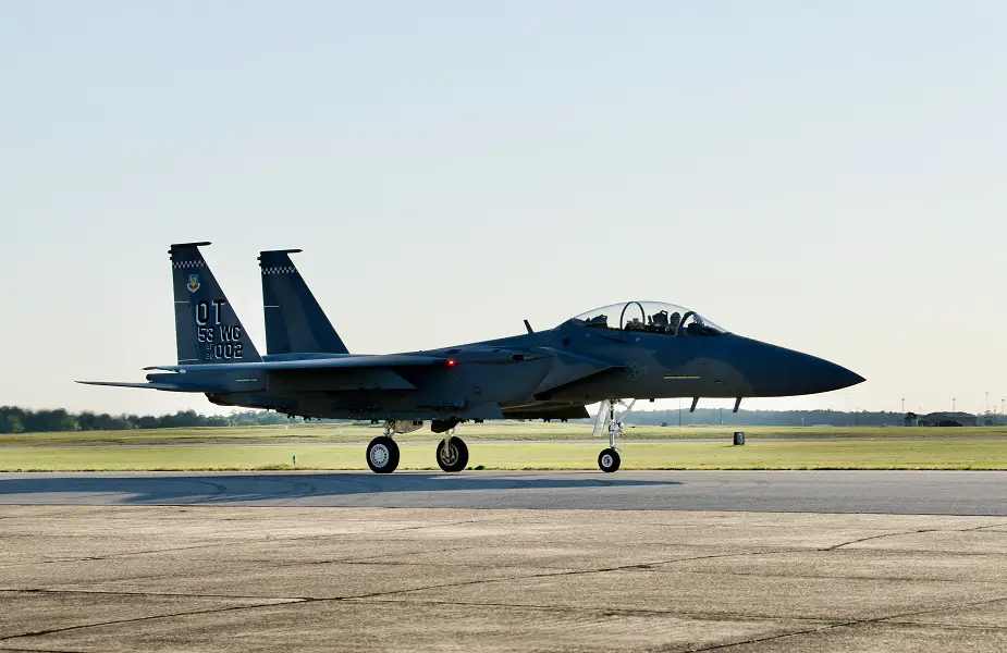 Second F 15EX delivered to US Air Force
