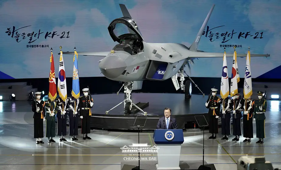 South Korea unveils KF X fighter prototype renamed KF 21 Boramae