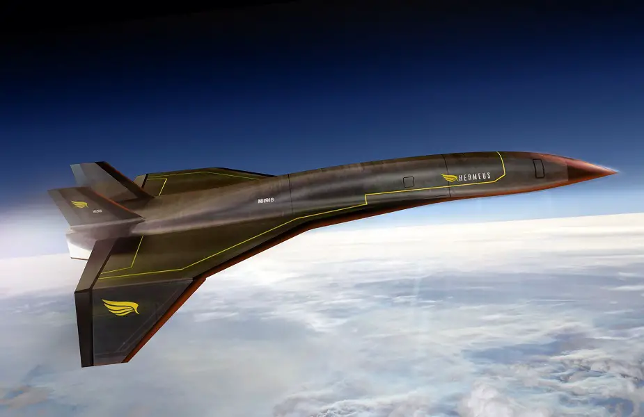 شراكة 60 مليون سلاح الجو الأمريكي مع هيرموس تبدأ في اختبار تحليق الطائرات التي تفوق سرعتها سرعة الصوت