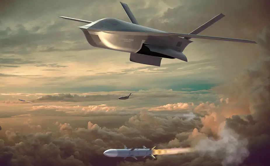 شركة جنرال أتوميكس تكشف عن تقديم طائرة Longshot لطائرة قتالية بدون طيار 01