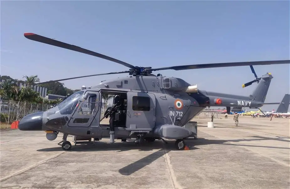 Indian Navy and Coast Guard receive new Advanced Light Helicopter Mk III