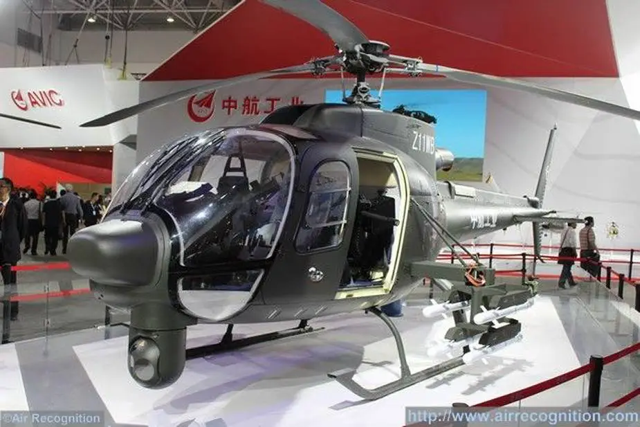 Changhe Z 11WB attack and reconnaissance helicopter to enter PLA service 1