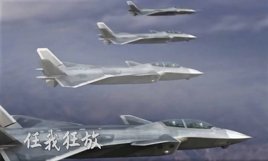 Chinese J 20 twin seat variant and indigenously engined stealth fighters spotted