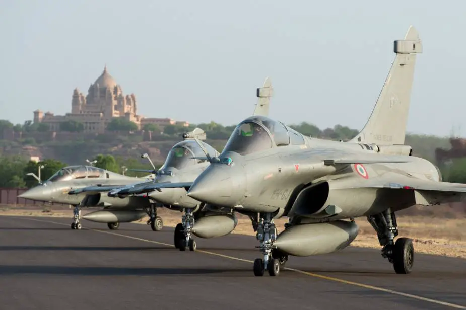 French and Indian Air Forces hold joint exercises in Jodhpur