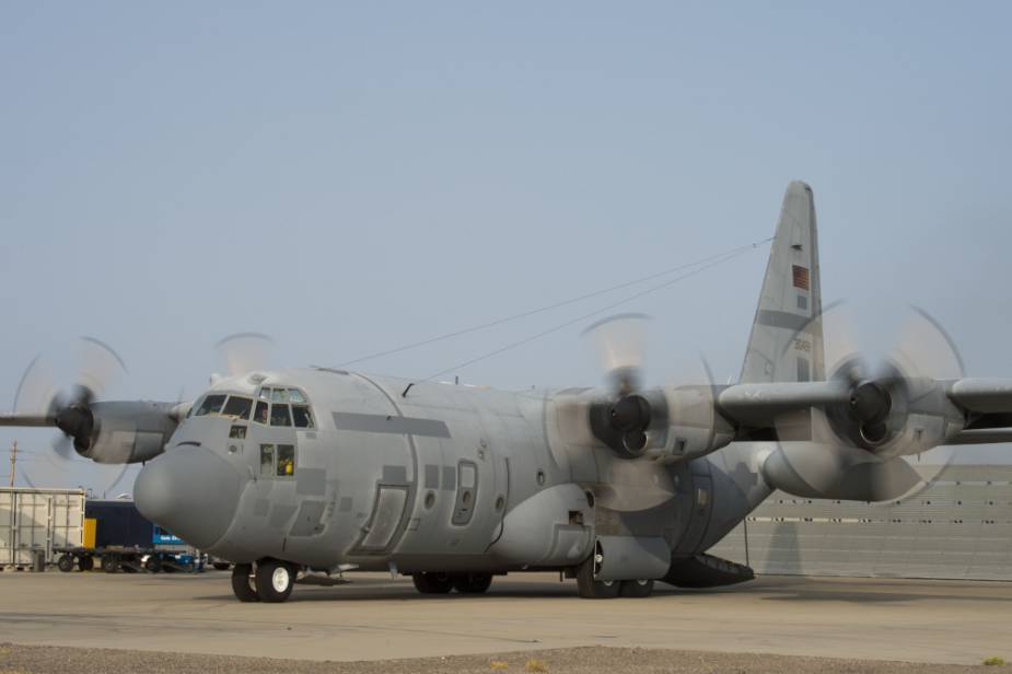 US Air Force donates C 130E Hercules to Colombia 1