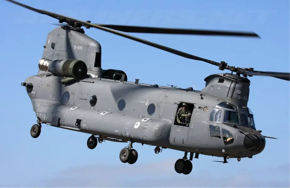 Boeing wins contract with the United Kingdom for 14 Chinook helicopters