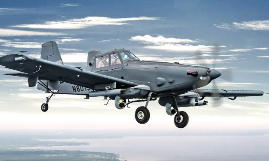 US SOCOM requests USD170 Mn for 6 AT 802U Sky Warden armed ISR aircraft