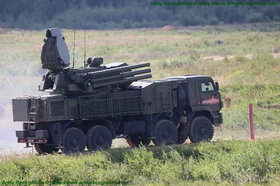 Russian Pantsyr air defense system proves effective against drones 01