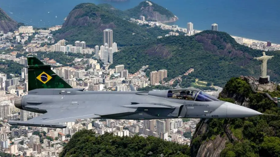 Brazilian Air Force pilots begin conversion training on Saab Gripen in Sweden 1