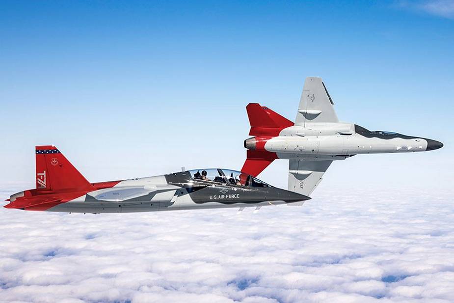 First Boeing Saab T 7A Red Hawk advanced trainer assembled in record time