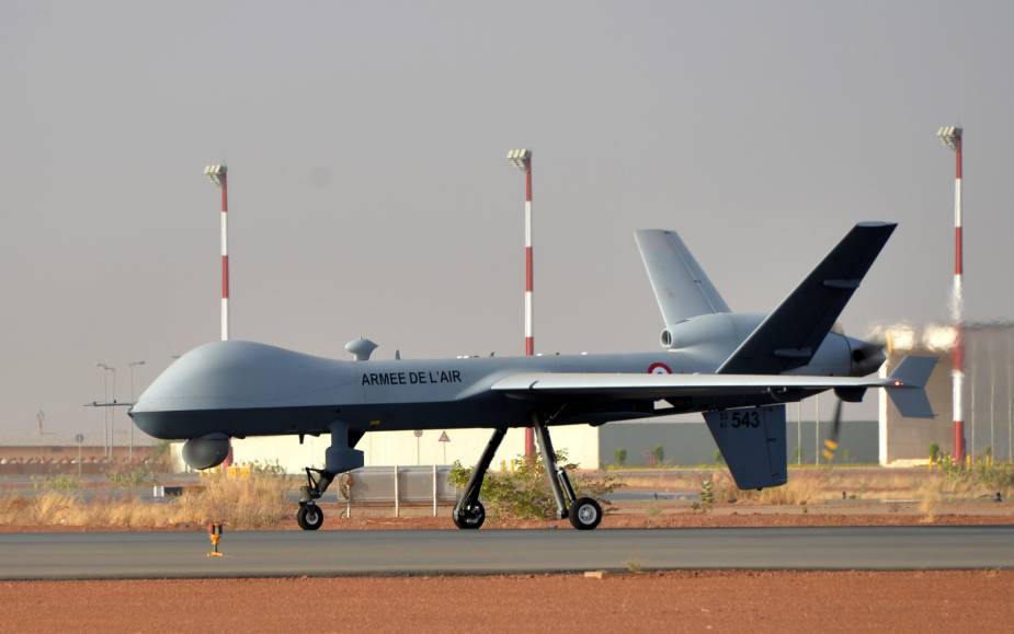 French Air and Space Force engages MQ 9 Reaper Block 5 UAV against terrorists in Africa