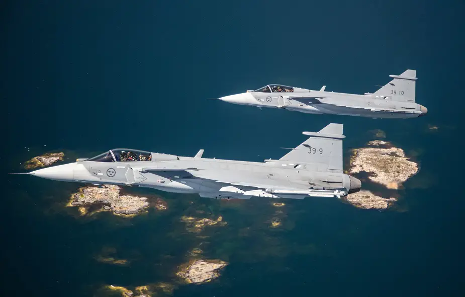Saab receives order for future development support for Swedish Air Force Gripen