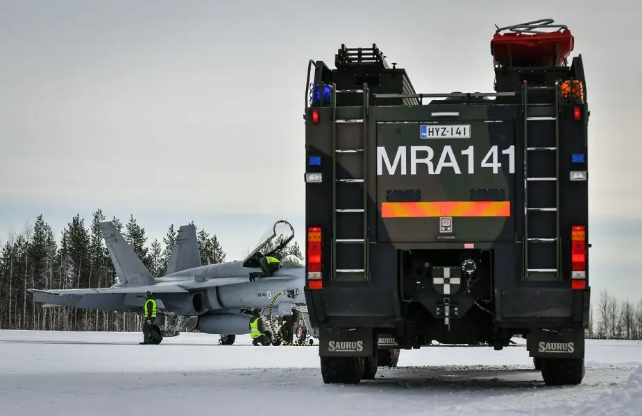 Final exercise of the Finnish Air Force mass training season in Oulunsalo 01