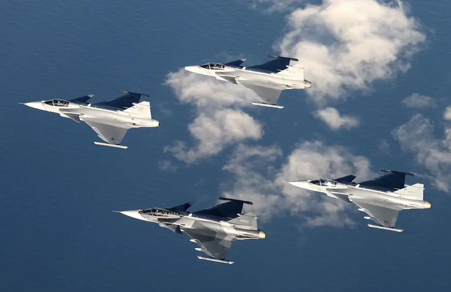 Gripen E entering serial delivery phase for Brazilian and Swedish Air Forces 01