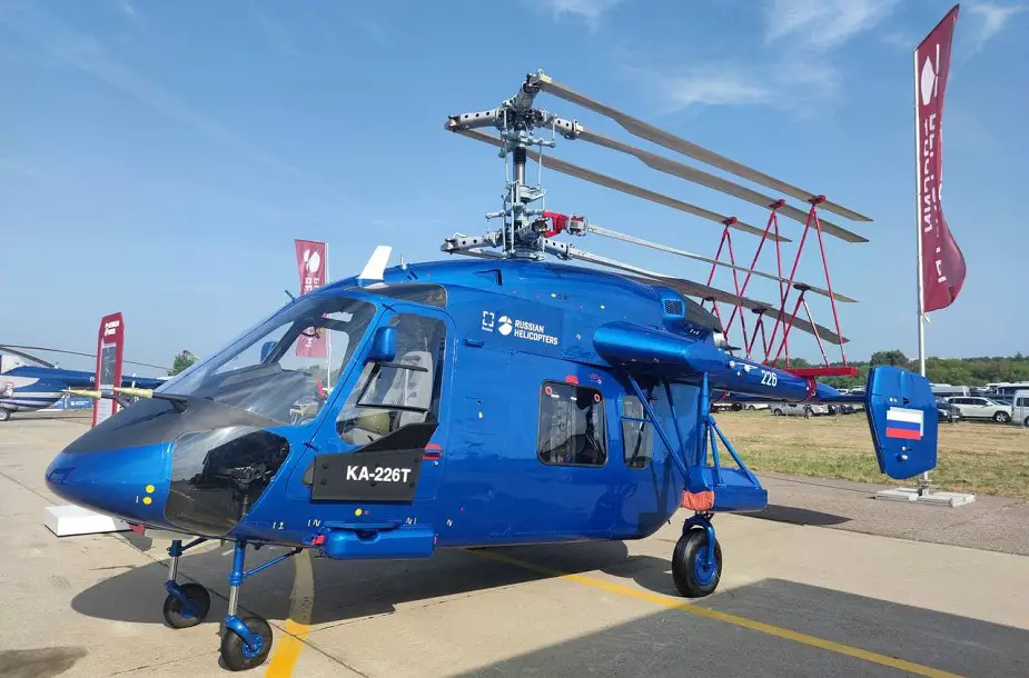 Rostec lifted the upgraded Ka 226T into the air for the first time 01