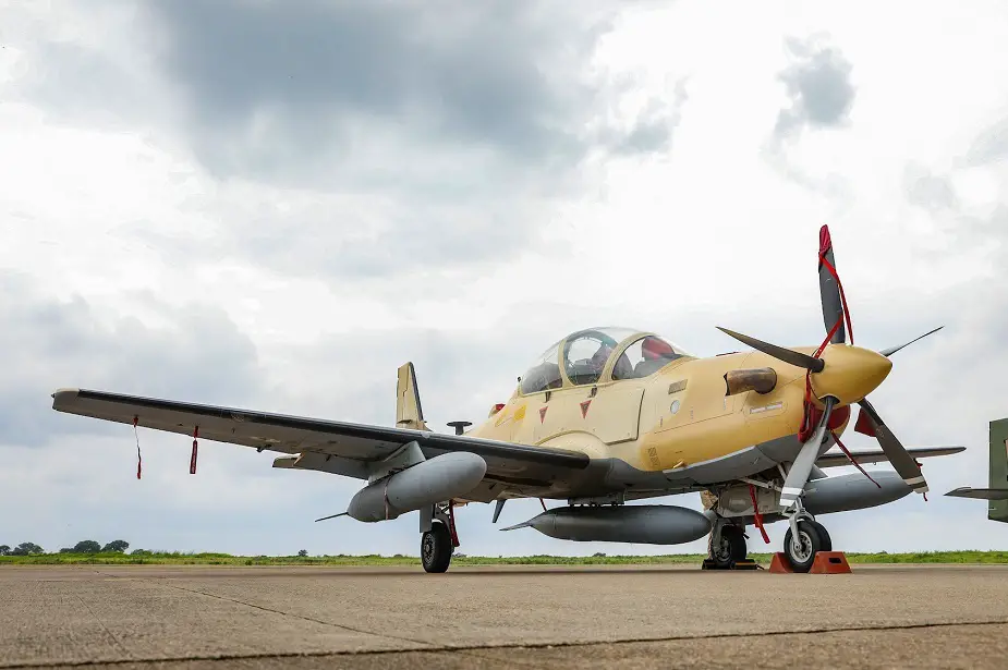 Nigerian Air Force receives final batch of A 29 Super Tucano aircraft
