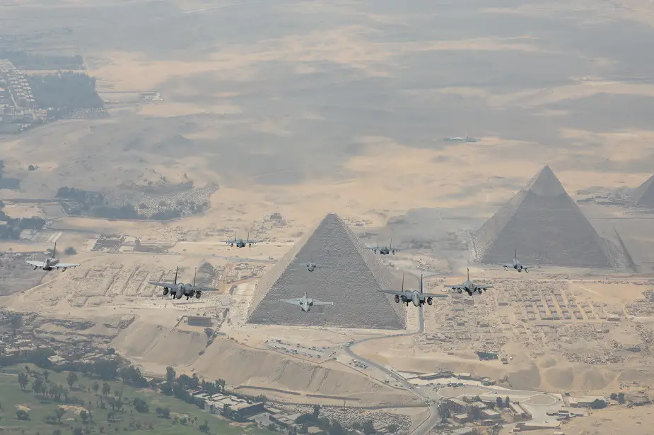 Royal Air Force conducts exercise in Egypt for first time in twenty years